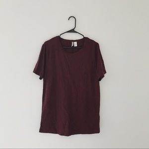 H&M low cut crewneck tee